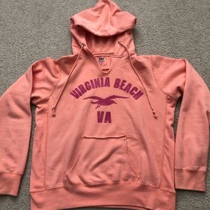Cropped Virginia Beach hoodie